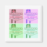 Save the Date Las Vegas Wedding Refrigerator Magnets
