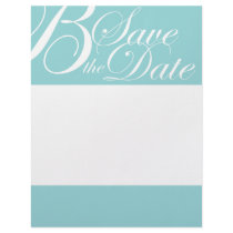 Save The Date Letterhead