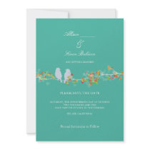 Save the Date, Love birds ~ custom for Kevin invitations by custom_stationery Save the Date, Love birds ~ custom for Kevin invitations