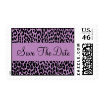 Save The Date Luxe Leopard Postage postage by hummingbirdcake Save The Date Luxe Leopard Postage postage