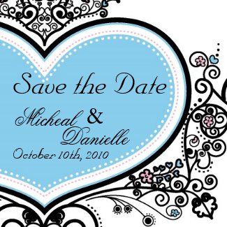 Save the Date Magnet magnet