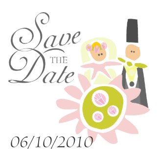 Save the Date Magnet magnet