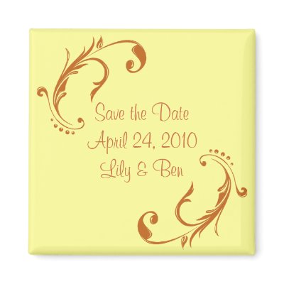 Save the Date Magnet