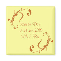 Save the Date Magnet by JuJuGarden Save the Date Magnet
