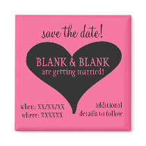 save the date magnet