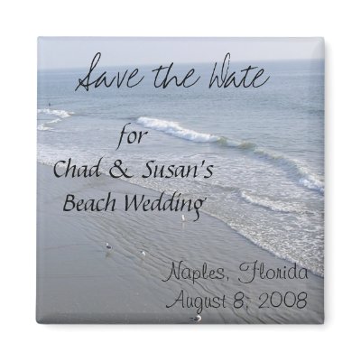 Save the Date Magnet