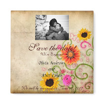 Save the Date Magnet