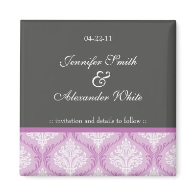 Save the Date Magnet
