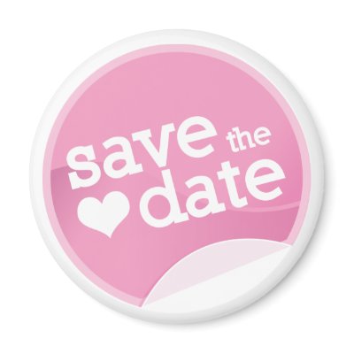 save the date refrigerator magnets