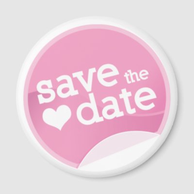 save the date magnets