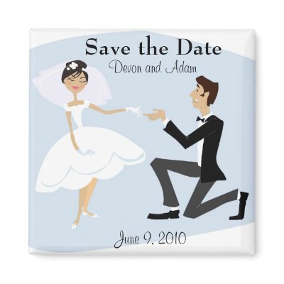 Save the Date Magnet