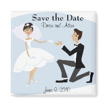 Save the Date Magnet by Be_My_Valentine Save the Date Magnet