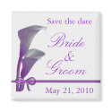 Save the Date magnet by InkCharmer Save the Date magnet