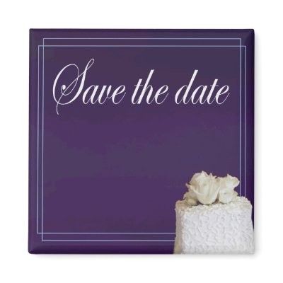 Save the Date Magnet