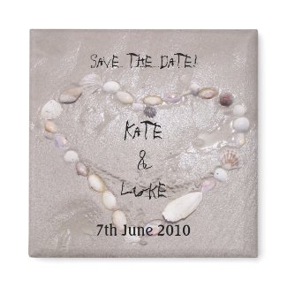 Save the Date magnet