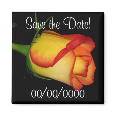 Save the Date! Refrigerator Magnet
