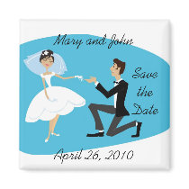 Save the Date Magnet