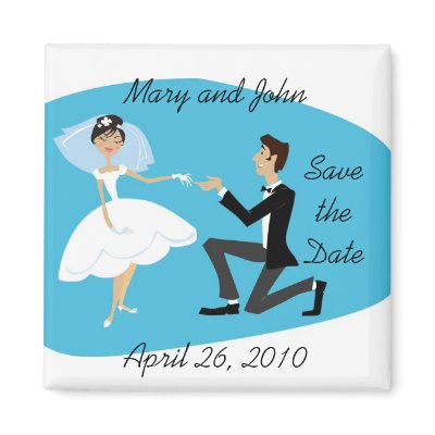 Save the Date Magnet