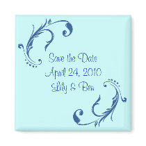 Save the Date Magnet by JuJuGarden Save the Date Magnet