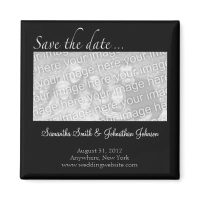 Save the Date Magnet