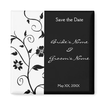 Save the Date Magnet