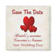 Save The Date Magnet magnet