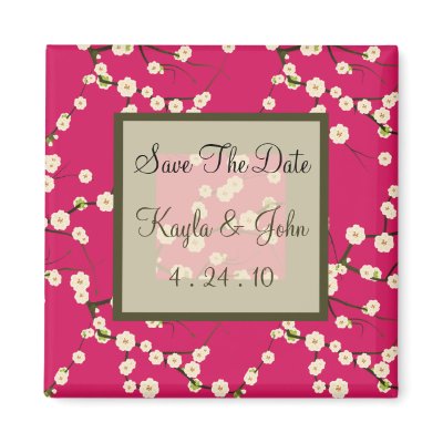 Save The Date Magnet