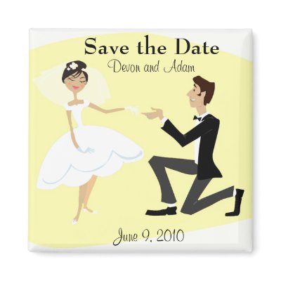 Save the Date Magnet