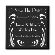 Save the Date Magnet by DizzyDebbie Save the Date Magnet