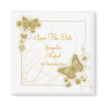 Save the date fridge magnet