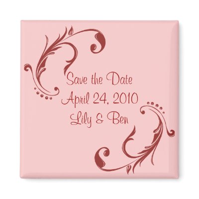 Save the Date Magnet