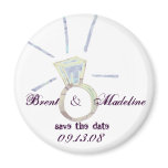 save the date magnet