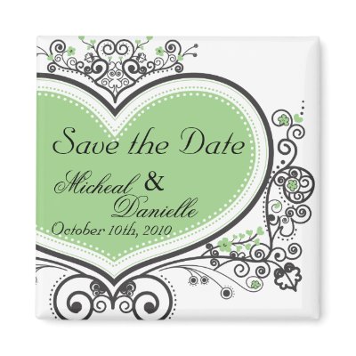 Save the Date Magnet