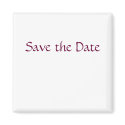 Save the Date magnets