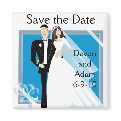 Save the Date Magnet