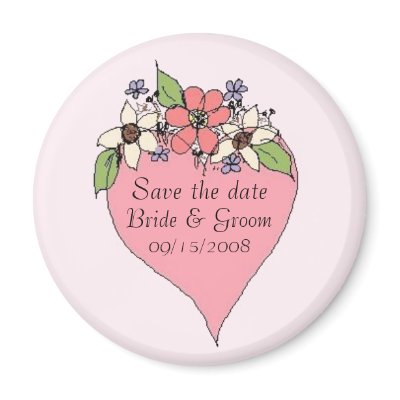 Save the date magnet by seashell2