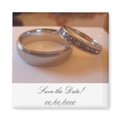 Save the Date Magnet