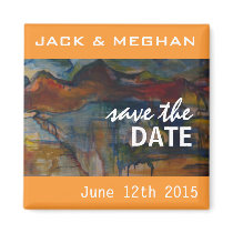 Save the date magnet