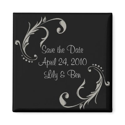 Save the Date Magnet