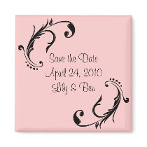 Save the Date Magnet by JuJuGarden Save the Date Magnet