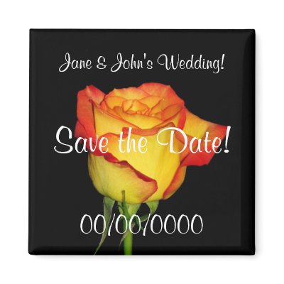 Save the Date! Refrigerator Magnets