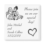 Save The Date Magnet