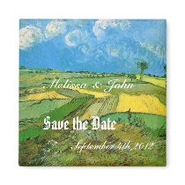 Save the date refrigerator magnets
