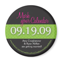 Save the Date Magnet