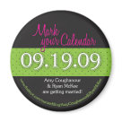 round_magnet - Save the Date magnet for Amy