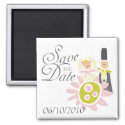 Save the Date Magnet magnet