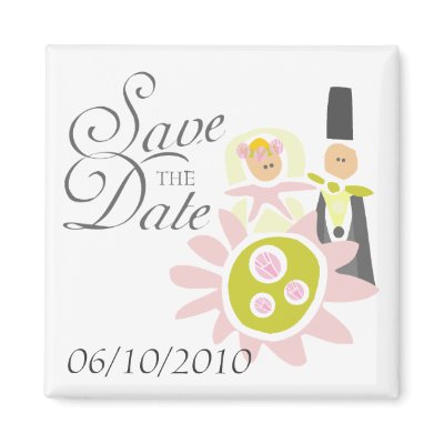 Save the Date Magnet by myhmdbridal