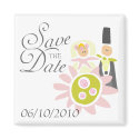 Save the Date Magnet by myhmdbridal Save the Date Magnet