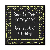 Save the Date! magnets