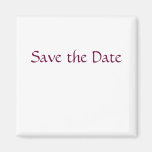 Save the Date Magnet